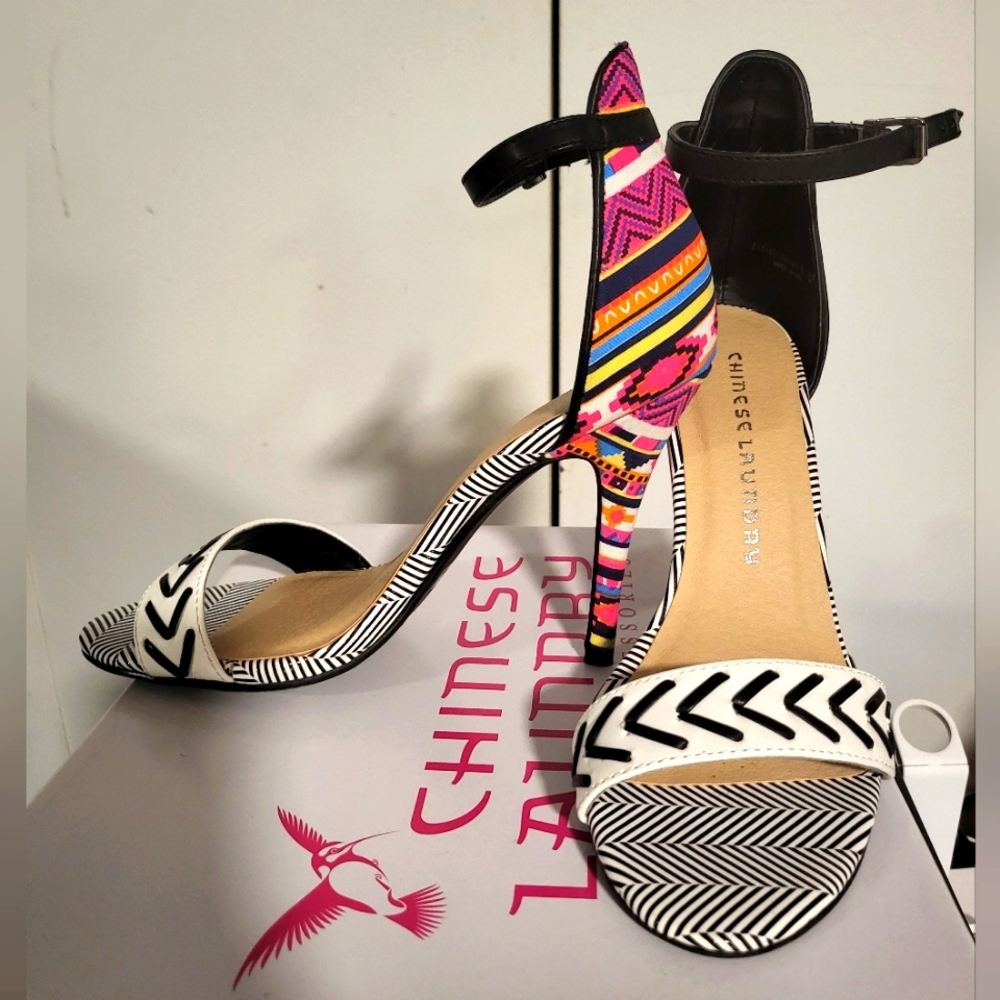 Multi color heels